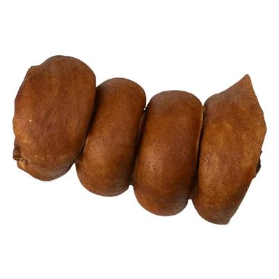 5"-6" Glazed Beef Cheek Rolls Dog Chews - Bully Flavor (5/Bag)