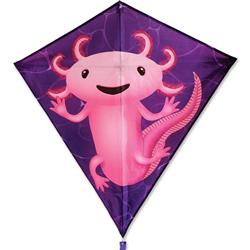 30 in. Diamond Kite - Axolotl