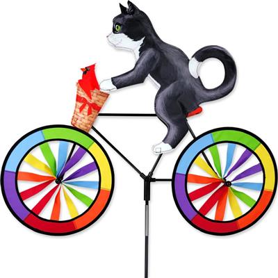 20 in. Bike Spinner - Tuxedo Cat