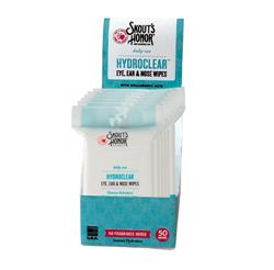 Skout's Honor HydroClear Eye, Ear & Nose Wipes 6-Pack PDQ