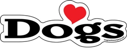 Heart Magnets - Dogs