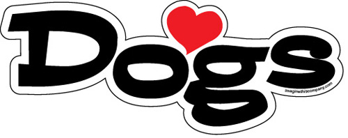 Heart Magnets - Dogs