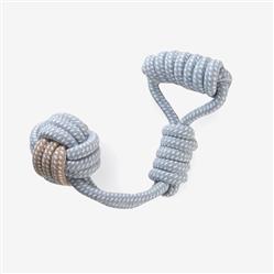 The Nandog Dog Rope Toy in Handle Shape
