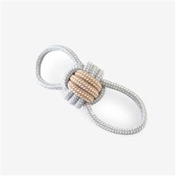 The Nandog Dog Rope Toy in Loop Shape