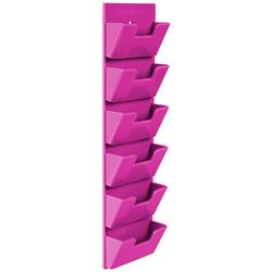 Wall Wide 6 Blades Holder Hot Pink by PetStore.Direct
