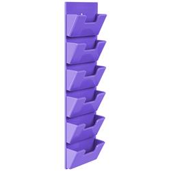 Wall Wide 6 Blades Holder Lavender by PetStore.Direct