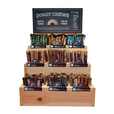 Etta Says Dog USA Chew Center Display