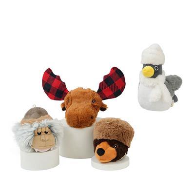 Yeti Indoor Fetch Ball 2 in 1 Toy - 4"