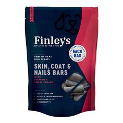 Finley's Dog Soft Chew Benefit Bars Skin Coat & Nails 6oz.