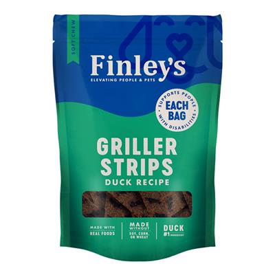 Finley's Dog Griller Strips Duck 14.5oz.