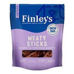 Finley's Dog Meaty Sticks Rabbit & Venison 12oz.