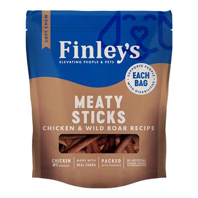 Finley's Dog Meaty Sticks Chicken & Wild Boar 5oz.
