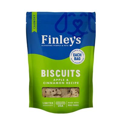Finley's Dog All Natural Biscuits Apple & Cinnamon 6oz.
