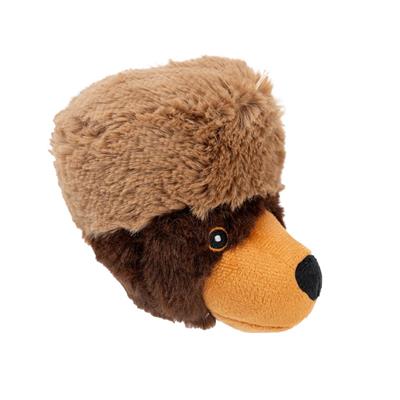 Bear Indoor Fetch Ball 2 in 1 Toy - 4"