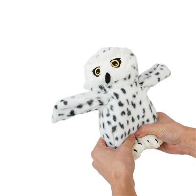 Plush Animated Snow Owl - 9"