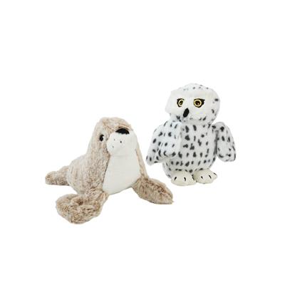 Plush Animated Snow Owl - 9"