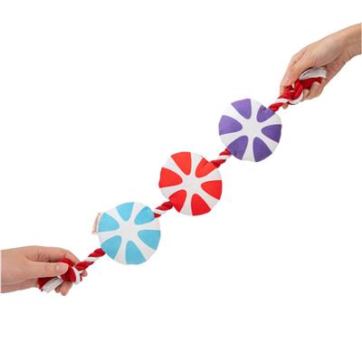 Plush Candy Rope Tug Toy - 20"