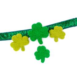 Shamrock Dog Collar Accessory