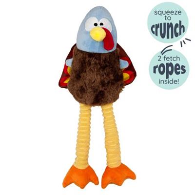 Lankies Feathertail Turkey Dog Toy