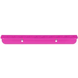 Acrylic 10 Scissor Holder Wall Mount Hot Pink by PetStore.Direct