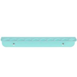 Acrylic 10 Scissor Holder Wall Mount Aqua by PetStore.Direct
