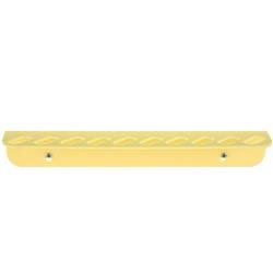 Acrylic 10 Scissor Holder Wall Mount Yellow by PetStore.Direct