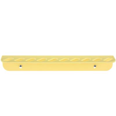 Acrylic 10 Scissor Holder Wall Mount Yellow by PetStore.Direct