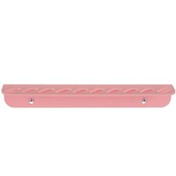 Acrylic 10 Scissor Holder Wall Mount Light Pink by PetStore.Direct