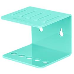 Acrylic 5 Comb Holder Tabletop and Wall Mount Aqua by PetStore.Direct