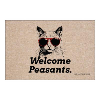 WELCOME PEASANTS - Doormat