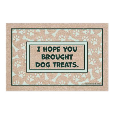 HOPE YOU BROUGHT TREATS - Doormat