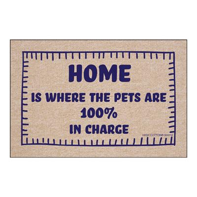 PETS ARE IN CHARGE - Doormat