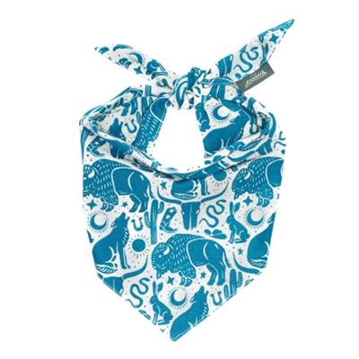 Western Blue Dog Bandana