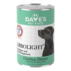 Dave’s Dog Carbolight Carbohydrate And Weight Management Chicken Dinner 13oz. (Case of 12)