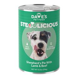 Dave's Dog Stewlicious Shepherd's Pie With Lamb & Beef 13.2oz. (Case of 12)
