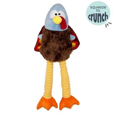 Lankies Feathertail Turkey Dog Toy