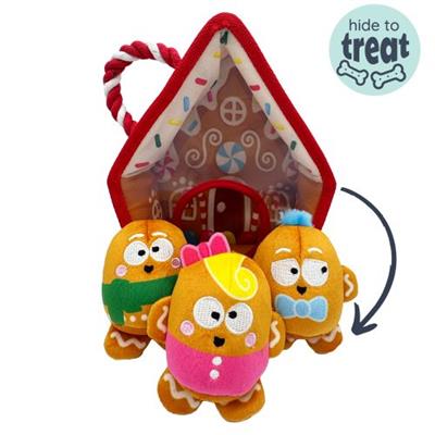 Hunt ‘n Squeak G-House Dog Toy