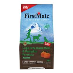 Firstmate Dog Limited Ingredient Grain Free Duck & Pumpkin Small Bites 4Lbs