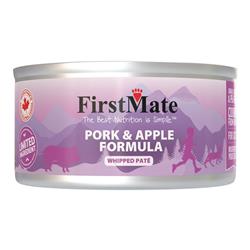 Firstmate Cat Limited Ingredient Grain Free Pork & Apple 5.5oz. (Case of 24)
