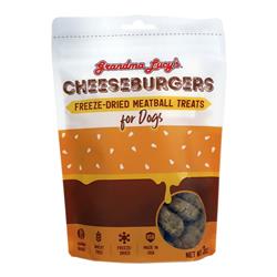 Grandma Lucy's Dog Freeze-Dried Meatball Cheeseburger Treat 3oz.