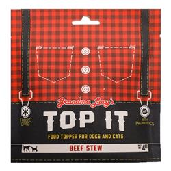 Grandma Lucy's Dog & Cat Top It Freeze-Dried Beef Stew 4oz.