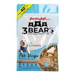 Grandma Lucy's Dog 3 Bears Freeze-Dried Fish Recipe 8Lbs