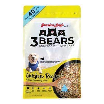 Grandma Lucy's Dog 3 Bears Freeze-Dried Chicken Recipe 8Lbs