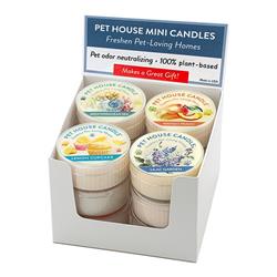 Pet House Spring Mini Candle Mixed Case - 12 Count