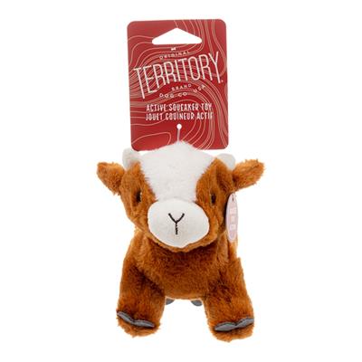 Territory Dog Plush Animated Goat 7.5 Inches
