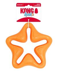 KONG Squeakz Star Dog Toy Orange, 1ea/LG