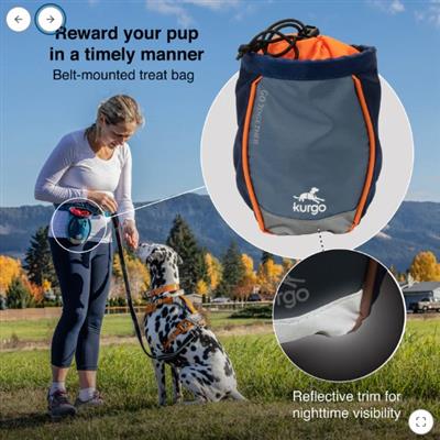 Go Stuff It Treat Bag - NAVY BLUE