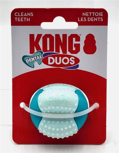 KONG Duets Dental Ball Dog Toy 1ea/XS/Xm