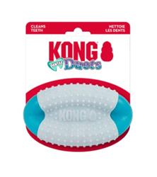 KONG Duets Dental Football Dog Toy 1ea/MD/LG