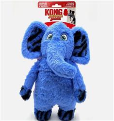 KONG Jungle Jamz Elephant Dog Toy Blue, 1ea/One Size